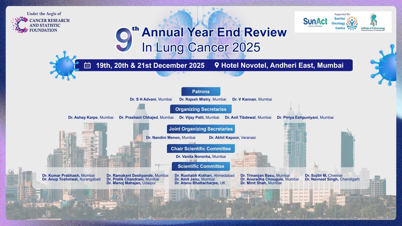 9th Annual Year End Review in Lung Cancer 2025 - Hall B - DAY 1