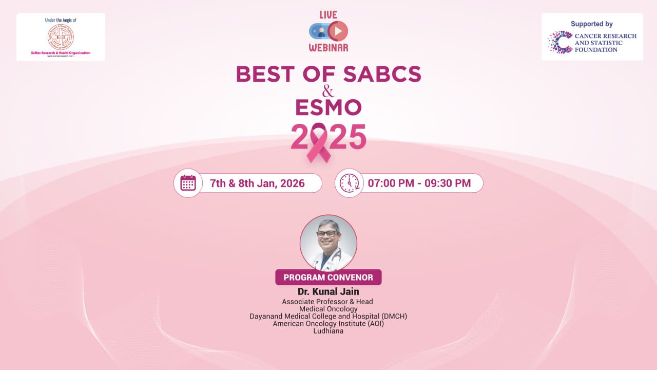 Best of SABCS ESMO 2025 - 07 Jan 2026